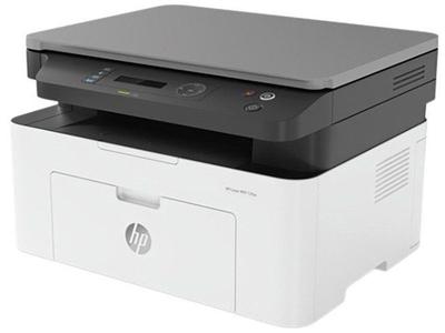 Impressora Multifuncional HP Laser 135W Preto e Branco Wi-Fi USB