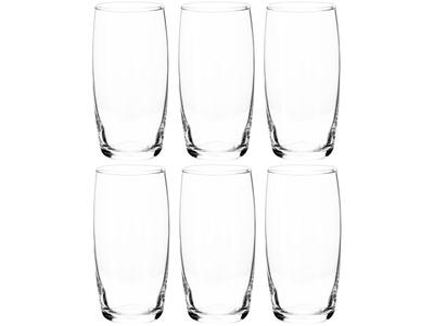 Jogo de Copos de Vidro 300ml 6 Peças Nadir
