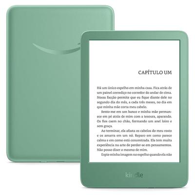 Kindle 16GB 2024 6 polegadas com Tela Antirreflexo e Luz Ajustável Verde