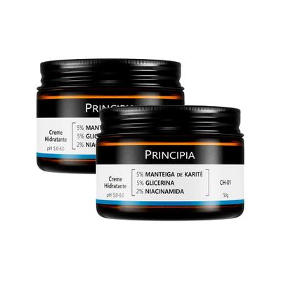 Kit 2 Creme Hidratante Principia CH-01 50g