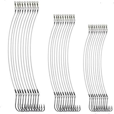 Kit Anzol Encastoado 4330 Flex 6/0-7/0-8/0 Todos C/ 10 Unida