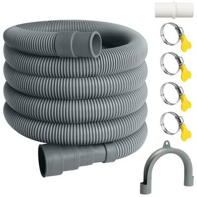 Kit de extensão universal de mangueira de drenagem de máquina de lavar roupa de 3 m