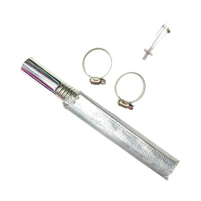Kit De Isolamento De Mangueira De Fibra De Vidro Com Folha De Alumínio Para Aquecedor De