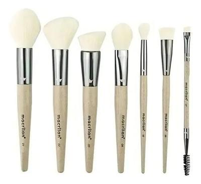 Kit eco macrilan 7 pincéis profissionais sk100