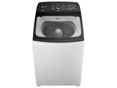 Lavadora de Roupas Brastemp 16kg Cesto Inox 12 programas Branco BWF16AB