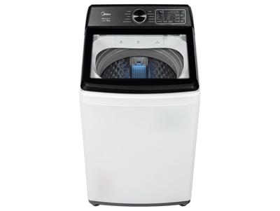 Lavadora de Roupas Midea 12kg 10 Programas de Lavagem Branco Wave Impeller MAV04W120/WKBR05