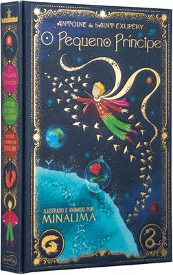 Livro - O Pequeno Príncipe – Edição de luxo comemorativa de 80 anos ilustrada e com elementos interativos do estúdio MinaLima