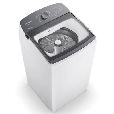 Máquina de Lavar Brastemp Cesto do Inox 14kg Branca com Smart Sensor Branca