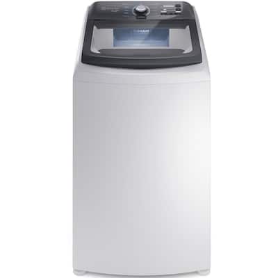 Máquina de Lavar Electrolux 14,5 kg JeteClean com Cesto Inox 11 Programas de Lavagem Branca - LEE15