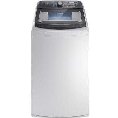 Máquina de Lavar Electrolux 14,5 kg JeteClean com Cesto Inox 11 Programas de Lavagem Branca - LEE15