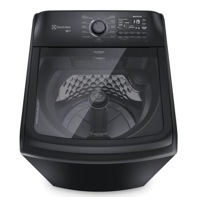 Máquina de Lavar Electrolux 18Kg Preta Expert Tripla Filtragem e Jatos Poderosos (LEB18)
