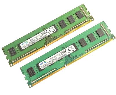 Memória Ram De 4 Gb Samsung 1rx8 Pc3-12800u-11-12-a1 - Verde