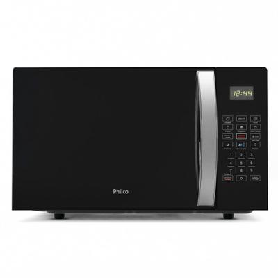 Micro-ondas Philco 28 Litros Limpa Fácil Preto Espelhado PMO30P - 127 Volts