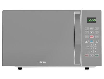 Micro-ondas Philco 28L Prata Espelhado PMO30S