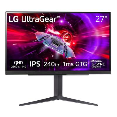 Monitor de jogos LG UltraGear 27 QHD (2560x1440) 240Hz 1ms
