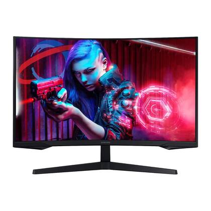 Monitor Gamer Samsung Odyssey G5 32" QHD 165Hz VA 1ms HDMI DP - LS32CG552ELMZD