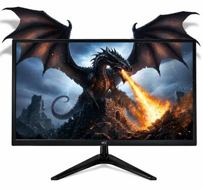 Monitor Gamer Brx 23" Full HD 75Hz 1.5ms Preto HDMI/VGA Bivolt Alta Performance
