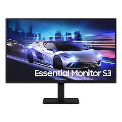 Monitor Led 24" Samsung Essential S3 Ls24d300galmzd 100hz Hdmi Vga IPS Preto