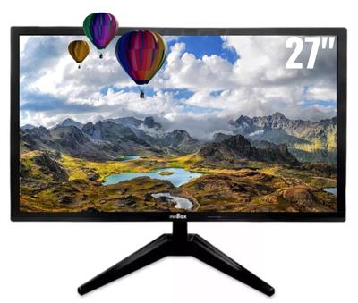 Monitor pc led 27 pol computador note + cabo hdmi