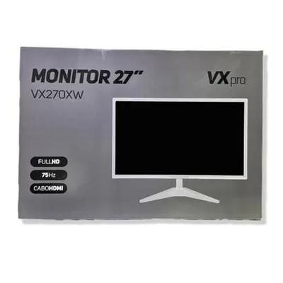 Monitor VXPRO 27" Branco HDMI/VGA 75hz 110/220v