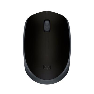 Mouse sem fio Logitech M170 com Design Ambidestro Compacto, Conexão USB e Pilha Inclusa, Preto - 910-004940