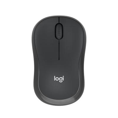 Mouse Sem Fio Logitech M240, Bluetooth, Clique Silencioso, Design Ambidestro Compacto, Grafite - 910-007113