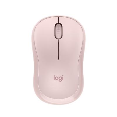 Mouse Sem Fio Logitech M240, Bluetooth, Clique Silencioso, Design Ambidestro Compacto, Rosa - 910-007117