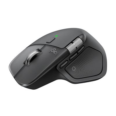 Mouse Sem Fio Logitech MX Master 4, Sensação Tátil do Haptic Feedback, USB-C, Bluetooth, Grafite - 910-007565