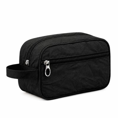 Necessaire Impermeável em Poliéster para Organização com Zíper Metálico e Bolso Frontal Externo