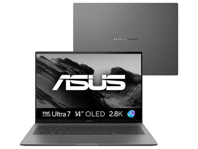 Notebook ASUS Zenbook S14 Intel Core Ultra 7 16GB RAM 512GB SSD 14" Touch Windows 11 UX5406AA-SU308W