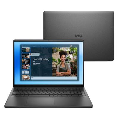 Notebook Dell 16" FHD+ Intel Core 5 120U 8GB 512GB SSD Windows 11 Preto DC16-C5120U-M10