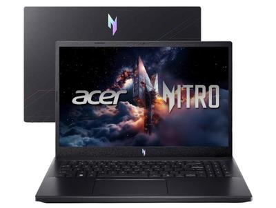 Notebook Gamer Acer Nitro V15 Intel Core i5 512GB SSD 8GB RAM 15,6" Full HD IPS Nvidia RTX 4050 6GB Linux ANV15-52-57MC