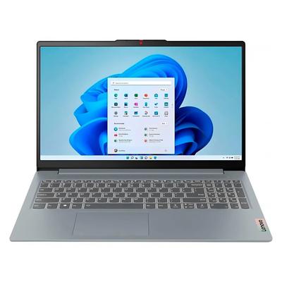 Notebook Lenovo IdeaPad Slim 3 82XB00HVUS 15.6" Intel N100 128GB UFS 4GB RAM - Cinza