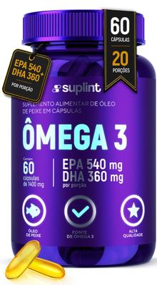 Ômega 3 2800 mg por Cápsula com Vitamina E EPA DHA de Óleo de Salmão Alta Concentração 60…