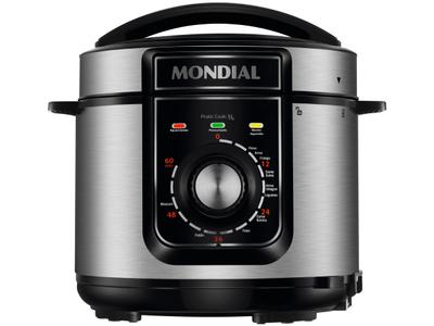 Panela de Pressão Elétrica 5L Mondial Pratic Cook PE-48-5L-I