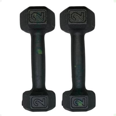 Par de Halteres Sextavado - 2 Kg