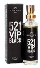 Perfume 521 Vip Black Parfum Masculino Amakha Paris 15ml