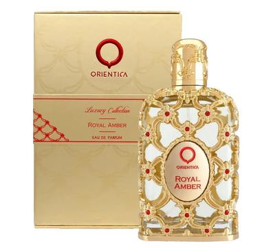 Perfume Árabe Feminino Orientica Royal Amber 80 ml  Importado de Dubai  Luxo e sofisticação