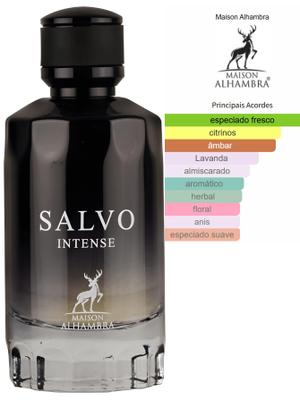 Perfume Árabe Masculino Salvo Intense EDP 100ml  Maison Alhambra  Original  Importado Dubai