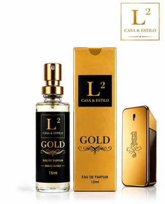Perfume L2 Gold Masculino Eau De Parfum 15ml L2 Casaestilo