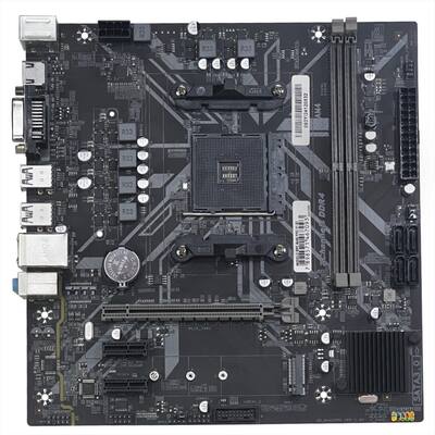 Placa Mãe Brazil PC BPC-B450M-PRO V1.62 - AM4 - mATX, DDR4, M.2 NVMe, 4x USB 3.0, HDMI - OEM