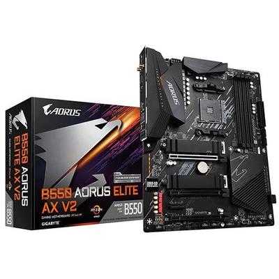 Placa-mãe GIGABYTE B550 AORUS ELITE AX V2 AMD Ryzen 5000