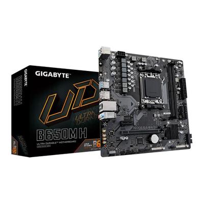 Placa-Mãe Gigabyte B650M H, AMD, Micro ATX, Preto - B650M H