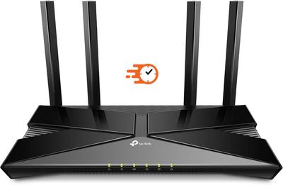 Roteador Archer Ax53 Wifi 6 Gigabit Dual Band Ax3000 Tplink Preto
