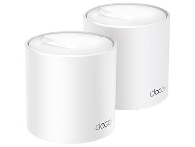 Roteador TP-Link Deco X50, AX3000, WiFi 6, 2402 Mbps, 2 Antenas Internas, Branco - Deco X50(2-pack)