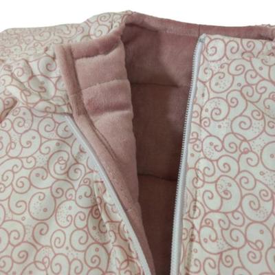 Saco De Dormir Inverno Bebê G Dupla Face Manga Longa 3 Camad - Malubaby