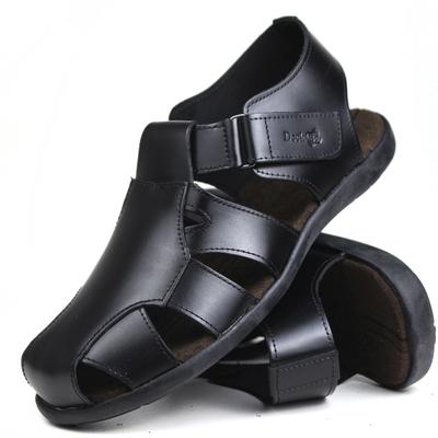 Sandália Masculina Couro Legítimo Verão Super Confortável Imperdível