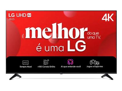 Smart Tv LG 55" 4K Ultra HD WebOS 25 AI Magic Alexa 55UA7500