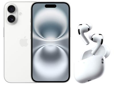 Smartphone Apple iPhone 16 128GB Branco