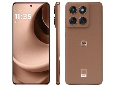 Smartphone Motorola Edge 60 Fusion 256GB 5G 24GB RAM Mocha Mousse 6,7" Câm. Dupla + Selfie 32MP